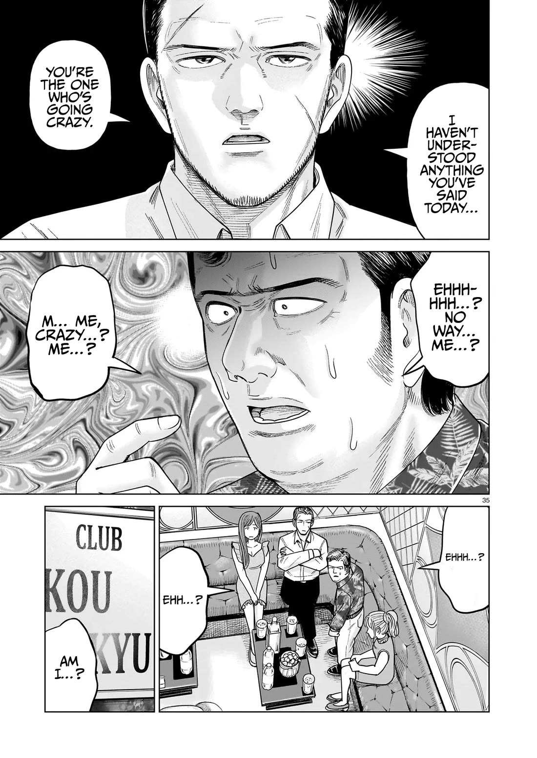 J<->M Chapter 34 page 35 - Chapter 34: You're The One Who's Crazy