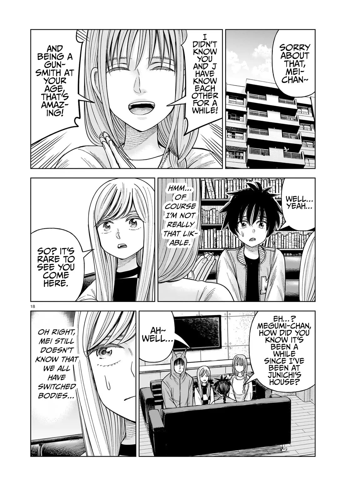 J<->M Chapter 36 page 18 - Chapter 36: Everything Has Been So Crazy Lately!!