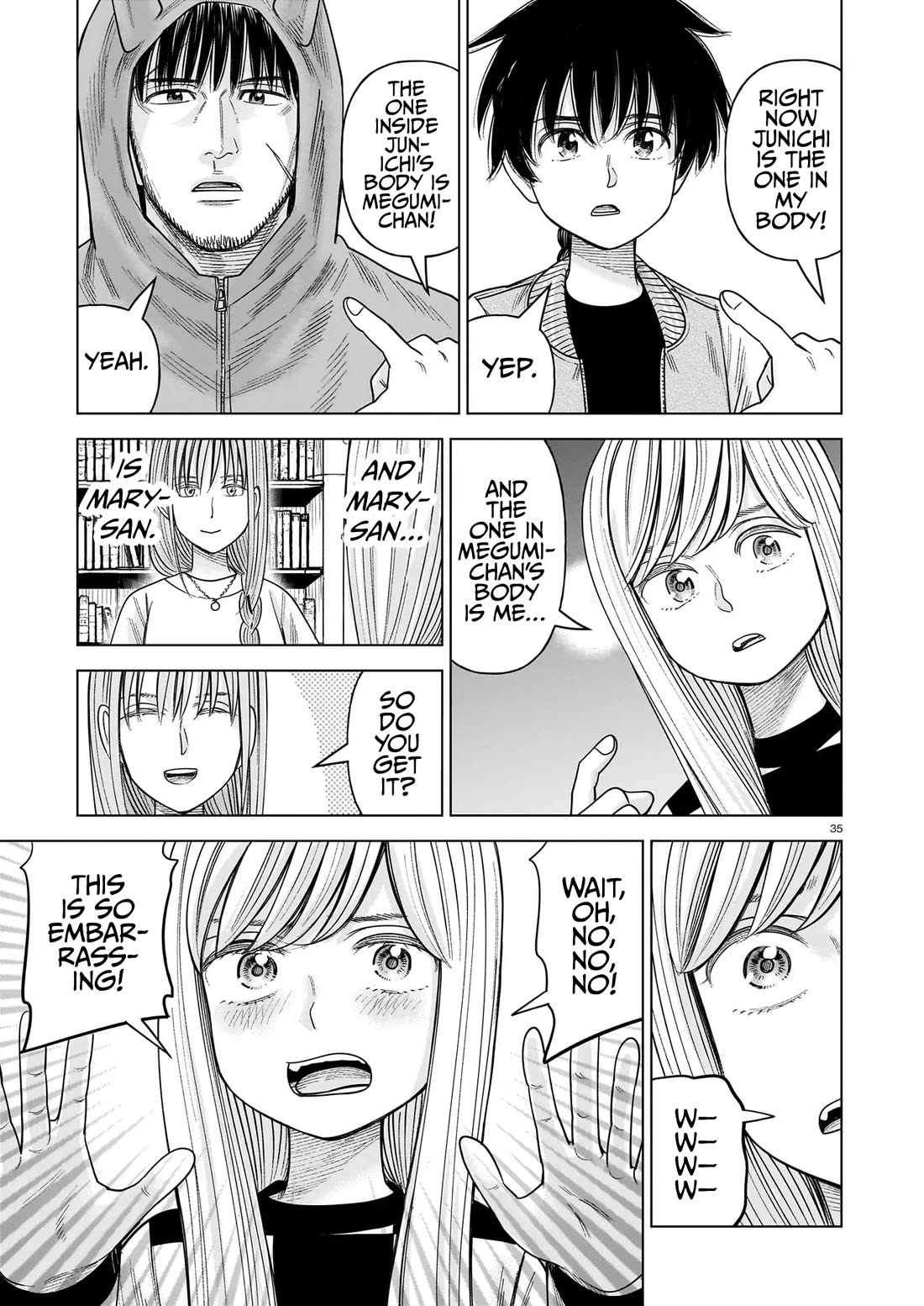 J<->M Chapter 36 page 35 - Chapter 36: Everything Has Been So Crazy Lately!!