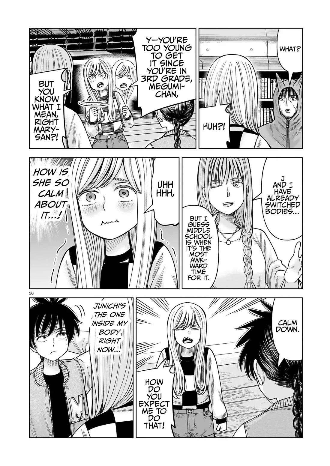 J<->M Chapter 36 page 36 - Chapter 36: Everything Has Been So Crazy Lately!!