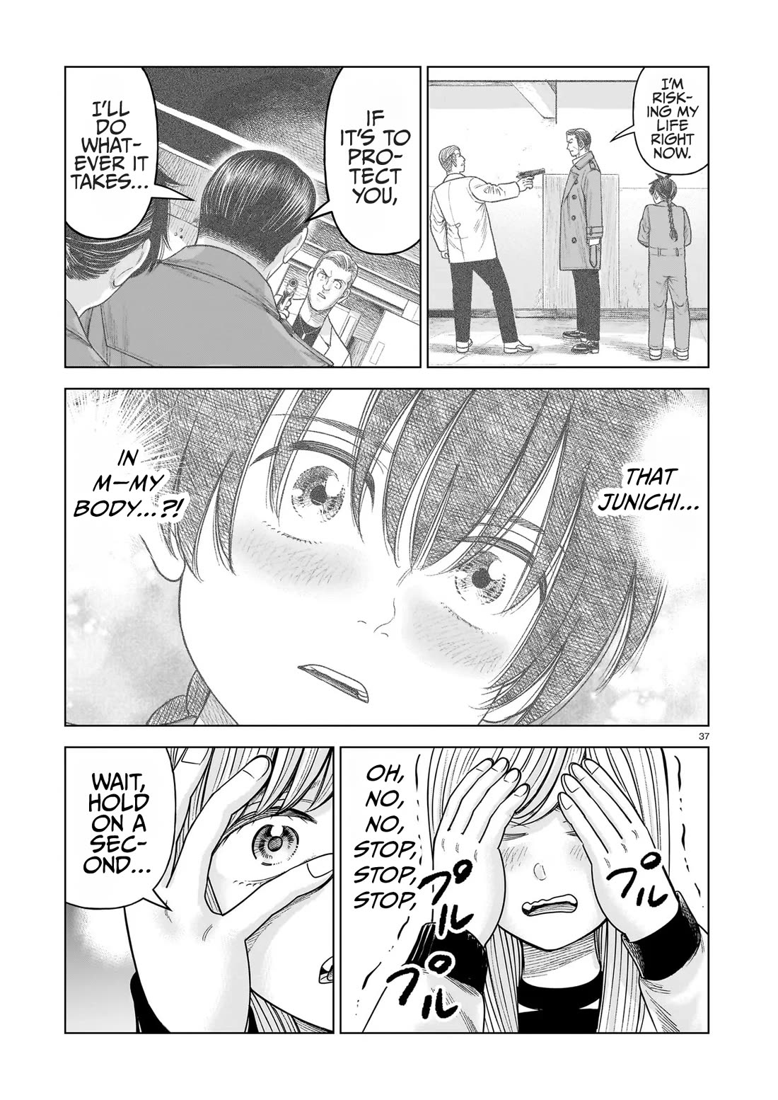 J<->M Chapter 36 page 37 - Chapter 36: Everything Has Been So Crazy Lately!!