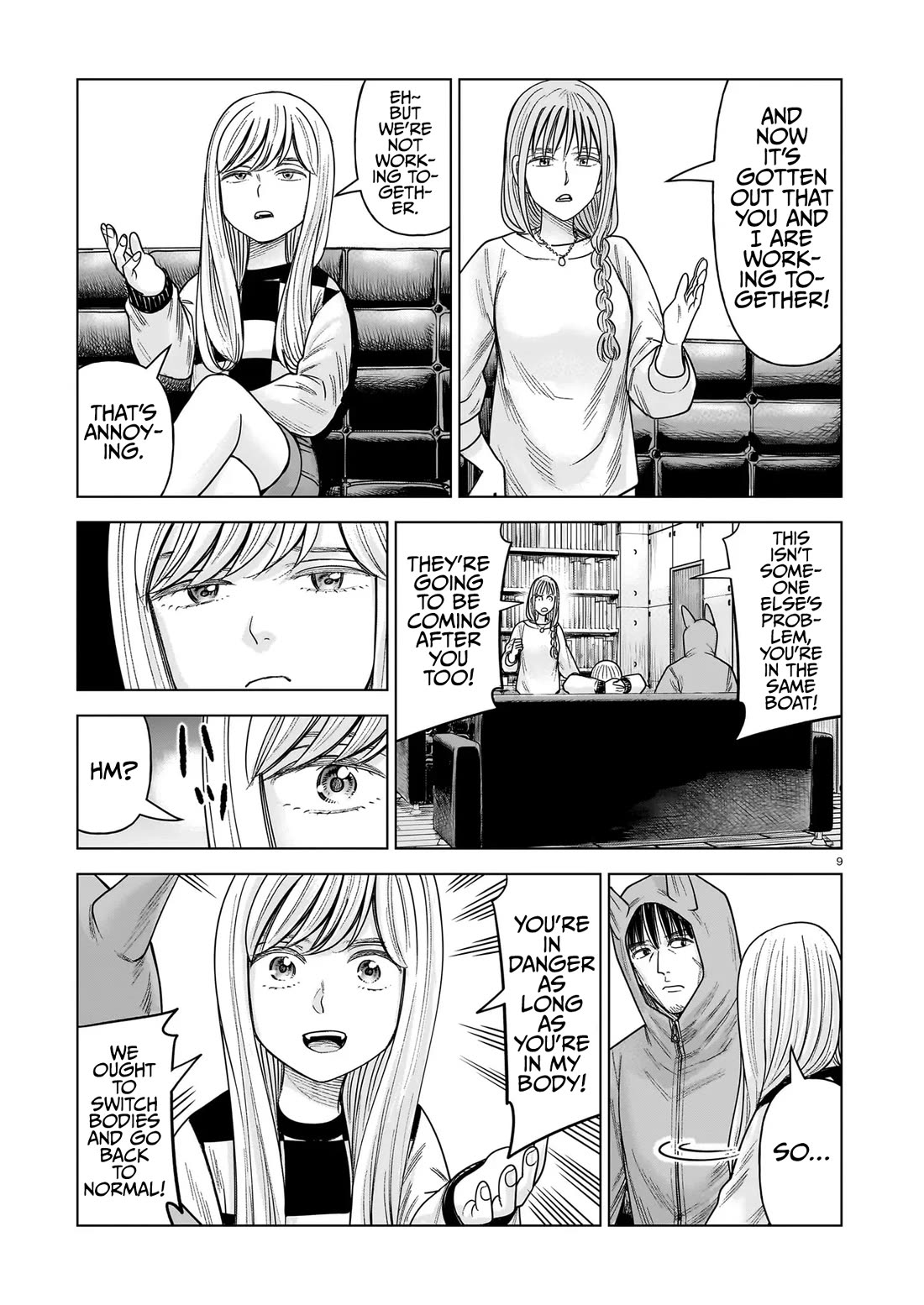 J<->M Chapter 36 page 9 - Chapter 36: Everything Has Been So Crazy Lately!!