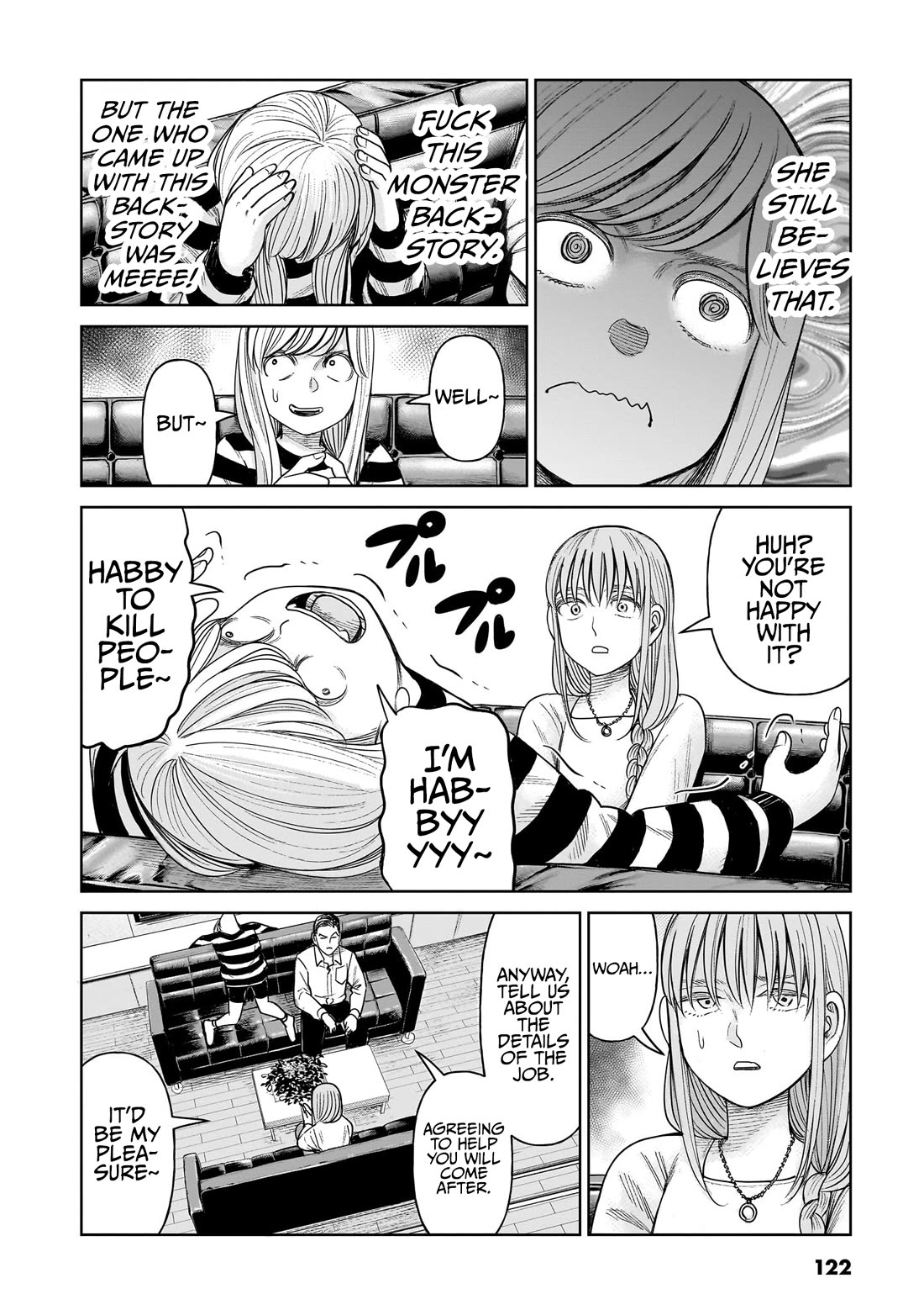 J<->M Chapter 8 page 4 - Chapter 8: Fuck This Monster Backstory