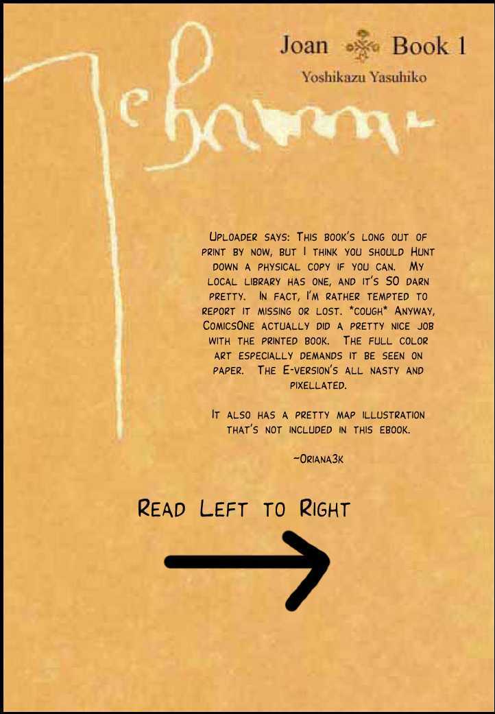 Joan Chapter 1.1 page 2 - Vol.01 Chapter 1