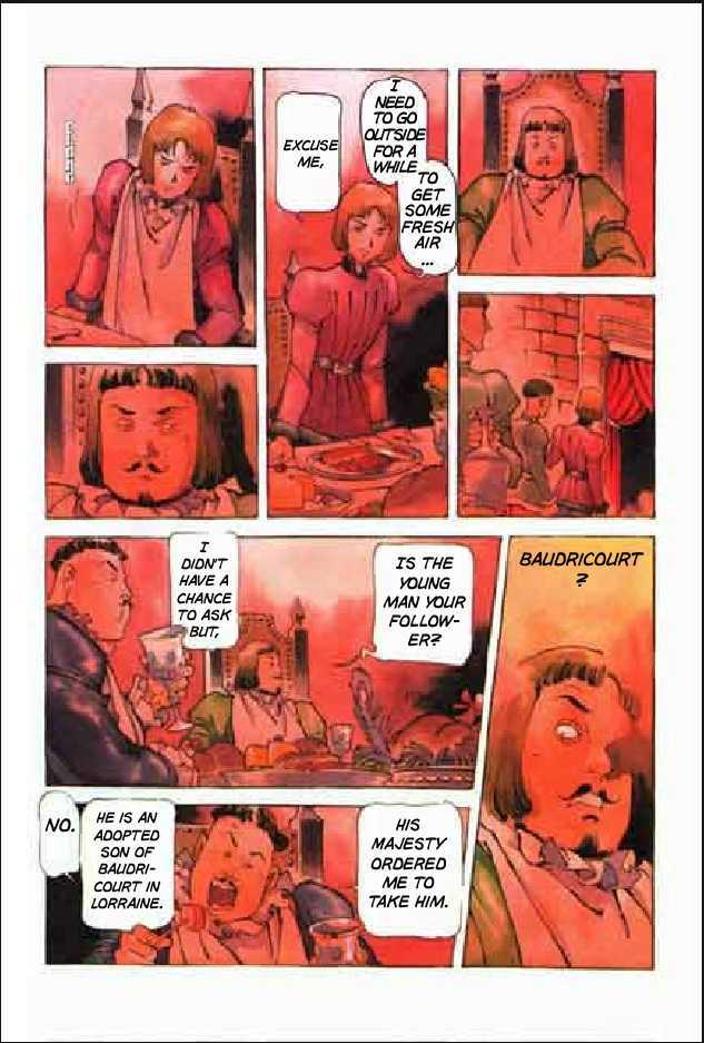 Joan Chapter 2.1 page 103 - Vol.2 Chapter 1 : 1 Pont \ 2 Chateau de Gilles \ 3 Satan \ 4 Seraphim