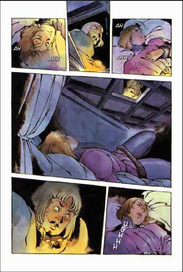 Joan Chapter 2.1 page 112 - Vol.2 Chapter 1 : 1 Pont \ 2 Chateau de Gilles \ 3 Satan \ 4 Seraphim