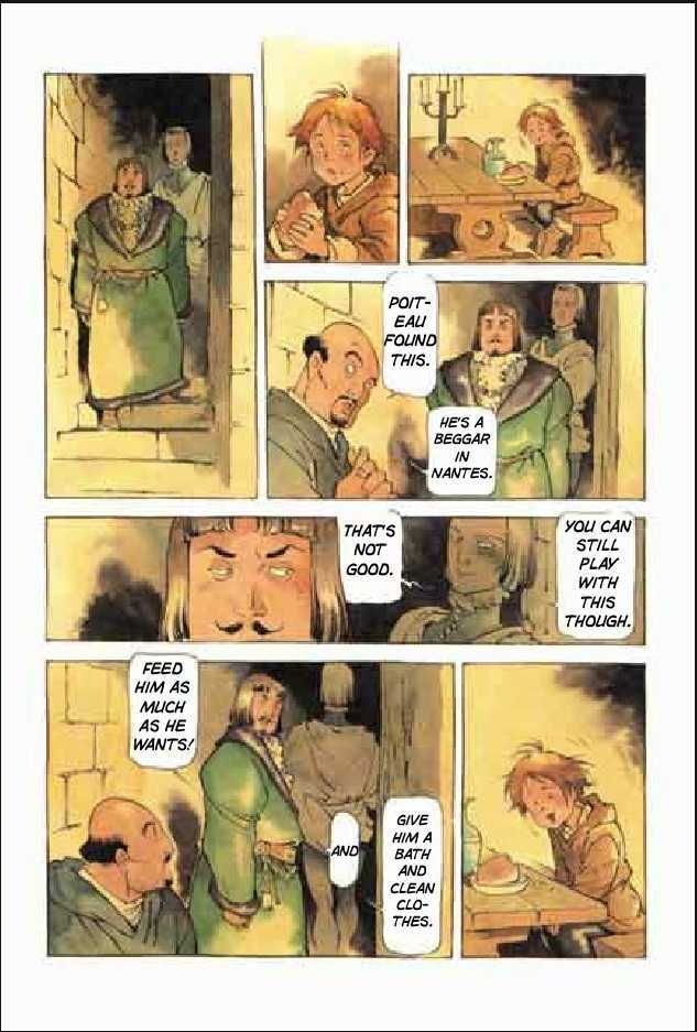 Joan Chapter 2.1 page 125 - Vol.2 Chapter 1 : 1 Pont \ 2 Chateau de Gilles \ 3 Satan \ 4 Seraphim