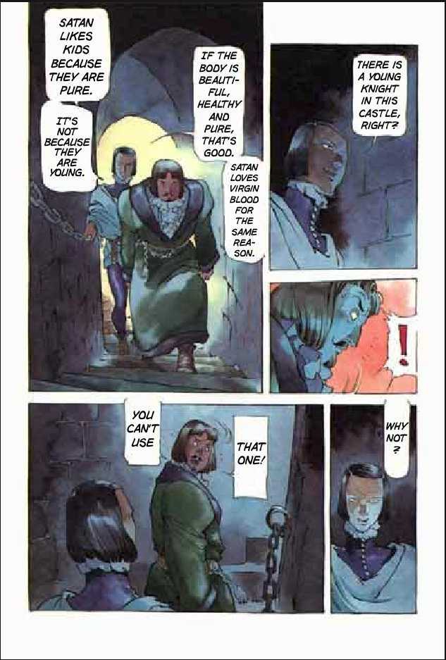 Joan Chapter 2.1 page 126 - Vol.2 Chapter 1 : 1 Pont \ 2 Chateau de Gilles \ 3 Satan \ 4 Seraphim