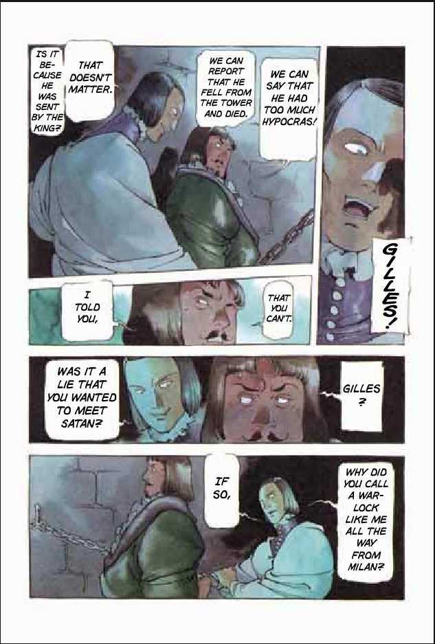 Joan Chapter 2.1 page 127 - Vol.2 Chapter 1 : 1 Pont \ 2 Chateau de Gilles \ 3 Satan \ 4 Seraphim