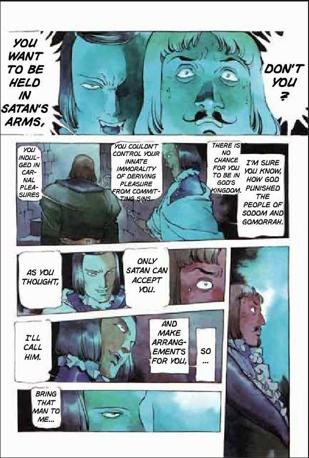 Joan Chapter 2.1 page 128 - Vol.2 Chapter 1 : 1 Pont \ 2 Chateau de Gilles \ 3 Satan \ 4 Seraphim