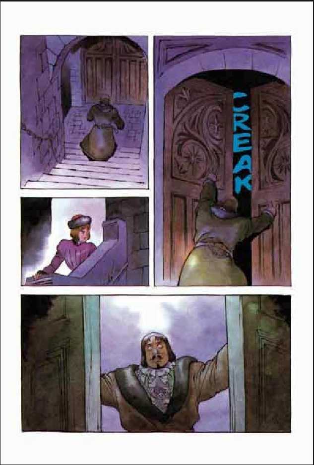 Joan Chapter 2.1 page 132 - Vol.2 Chapter 1 : 1 Pont \ 2 Chateau de Gilles \ 3 Satan \ 4 Seraphim
