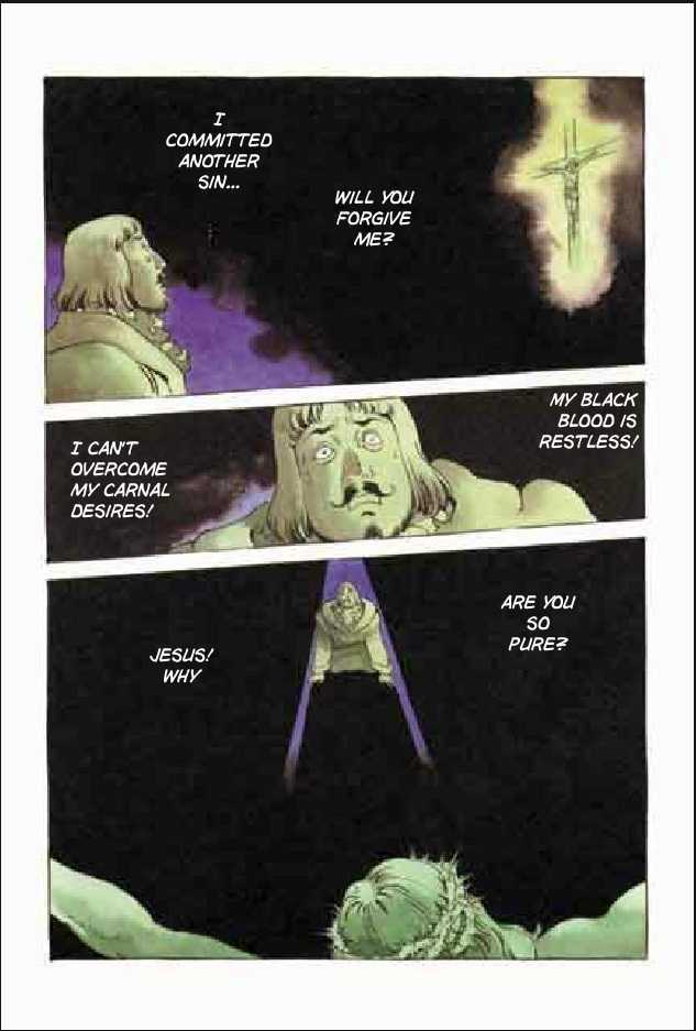 Joan Chapter 2.1 page 134 - Vol.2 Chapter 1 : 1 Pont \ 2 Chateau de Gilles \ 3 Satan \ 4 Seraphim