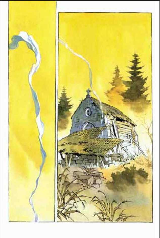 Joan Chapter 2.1 page 14 - Vol.2 Chapter 1 : 1 Pont \ 2 Chateau de Gilles \ 3 Satan \ 4 Seraphim