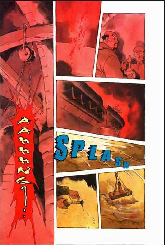 Joan Chapter 2.1 page 143 - Vol.2 Chapter 1 : 1 Pont \ 2 Chateau de Gilles \ 3 Satan \ 4 Seraphim