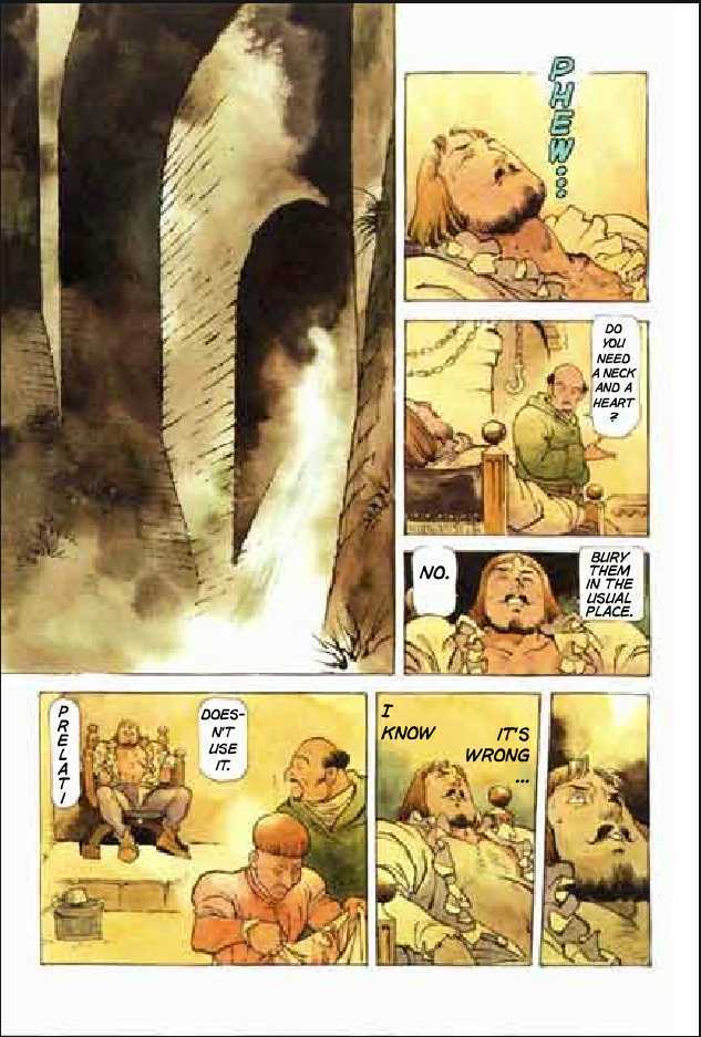 Joan Chapter 2.1 page 144 - Vol.2 Chapter 1 : 1 Pont \ 2 Chateau de Gilles \ 3 Satan \ 4 Seraphim