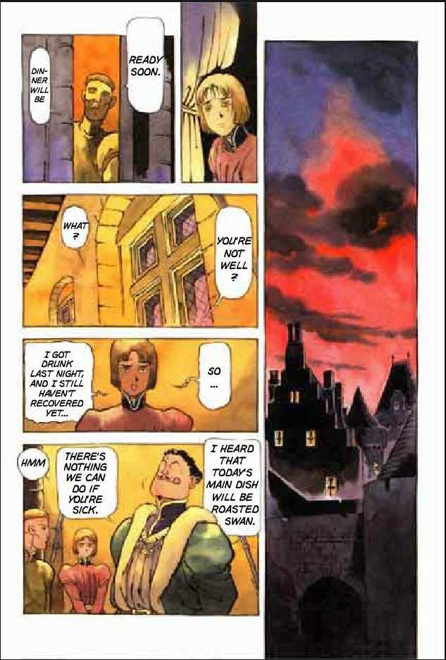 Joan Chapter 2.1 page 148 - Vol.2 Chapter 1 : 1 Pont \ 2 Chateau de Gilles \ 3 Satan \ 4 Seraphim