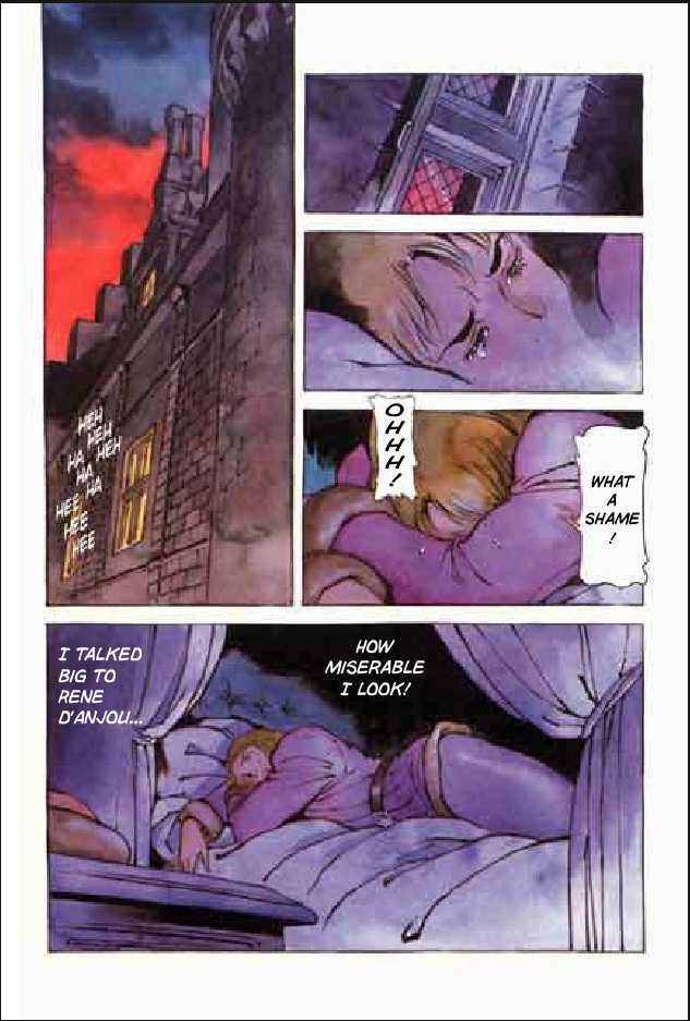 Joan Chapter 2.1 page 149 - Vol.2 Chapter 1 : 1 Pont \ 2 Chateau de Gilles \ 3 Satan \ 4 Seraphim
