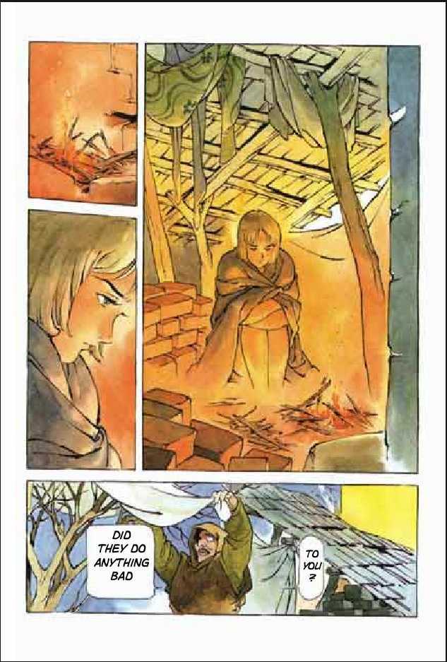 Joan Chapter 2.1 page 15 - Vol.2 Chapter 1 : 1 Pont \ 2 Chateau de Gilles \ 3 Satan \ 4 Seraphim