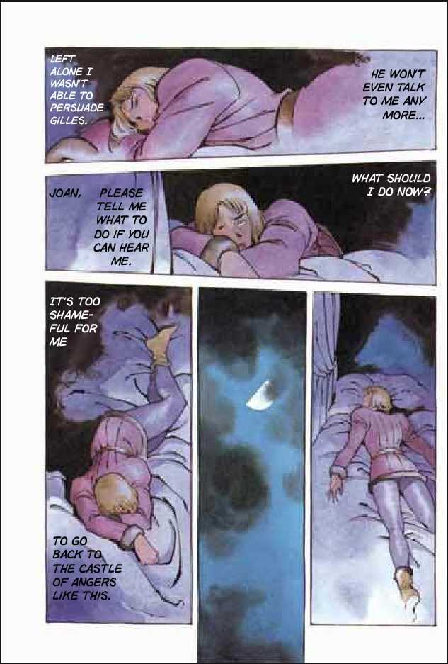 Joan Chapter 2.1 page 150 - Vol.2 Chapter 1 : 1 Pont \ 2 Chateau de Gilles \ 3 Satan \ 4 Seraphim