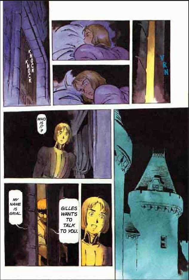 Joan Chapter 2.1 page 151 - Vol.2 Chapter 1 : 1 Pont \ 2 Chateau de Gilles \ 3 Satan \ 4 Seraphim