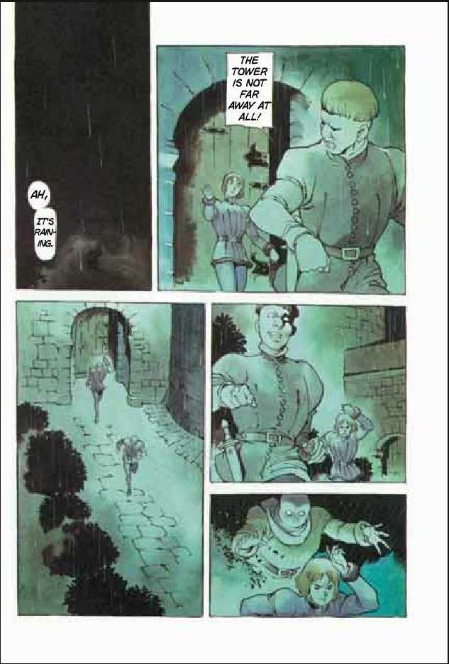 Joan Chapter 2.1 page 153 - Vol.2 Chapter 1 : 1 Pont \ 2 Chateau de Gilles \ 3 Satan \ 4 Seraphim