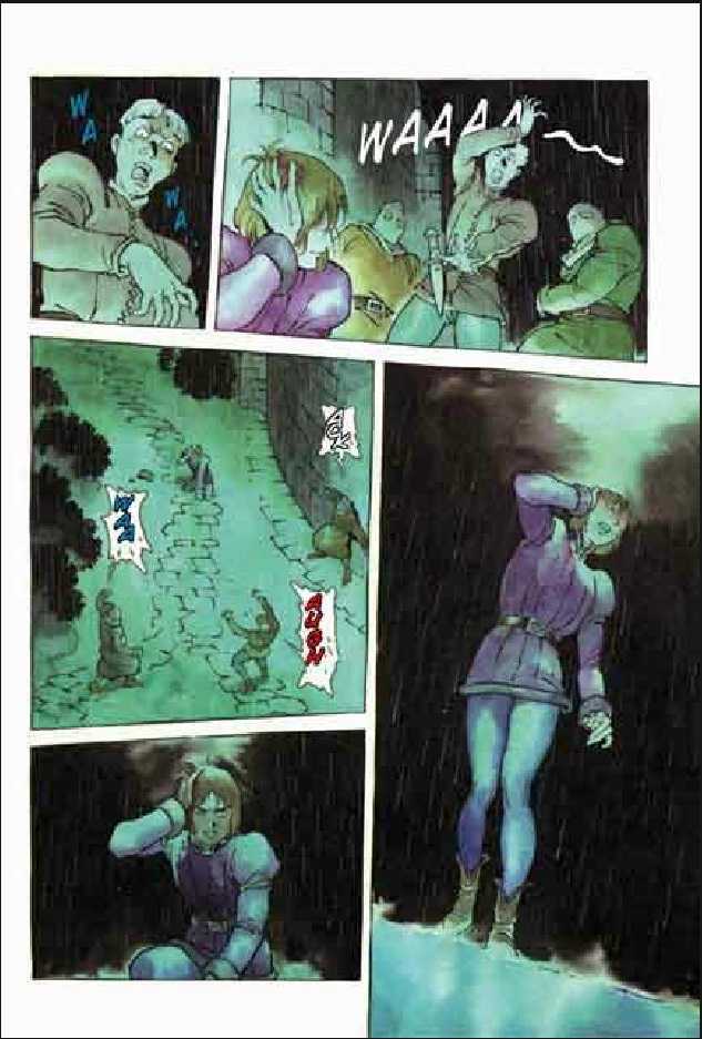 Joan Chapter 2.1 page 157 - Vol.2 Chapter 1 : 1 Pont \ 2 Chateau de Gilles \ 3 Satan \ 4 Seraphim