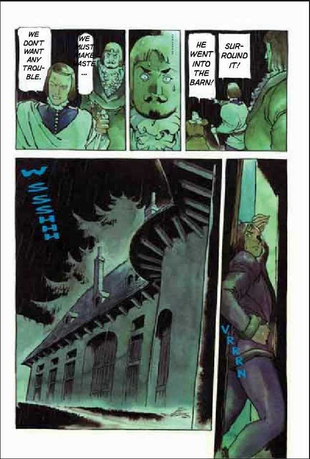 Joan Chapter 2.1 page 159 - Vol.2 Chapter 1 : 1 Pont \ 2 Chateau de Gilles \ 3 Satan \ 4 Seraphim