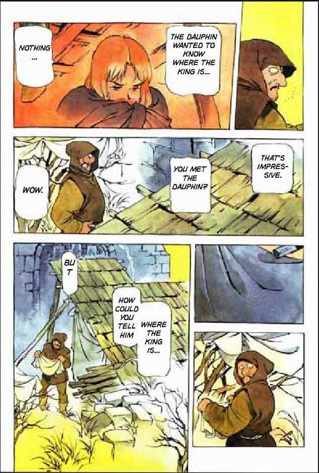 Joan Chapter 2.1 page 16 - Vol.2 Chapter 1 : 1 Pont \ 2 Chateau de Gilles \ 3 Satan \ 4 Seraphim