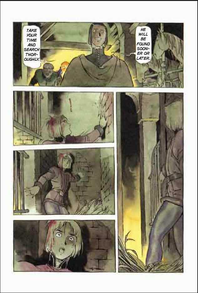 Joan Chapter 2.1 page 162 - Vol.2 Chapter 1 : 1 Pont \ 2 Chateau de Gilles \ 3 Satan \ 4 Seraphim