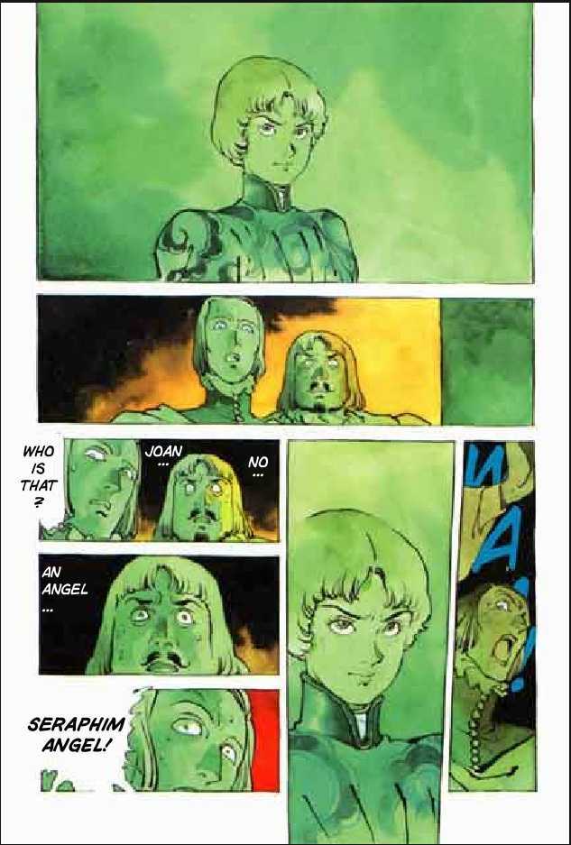 Joan Chapter 2.1 page 165 - Vol.2 Chapter 1 : 1 Pont \ 2 Chateau de Gilles \ 3 Satan \ 4 Seraphim