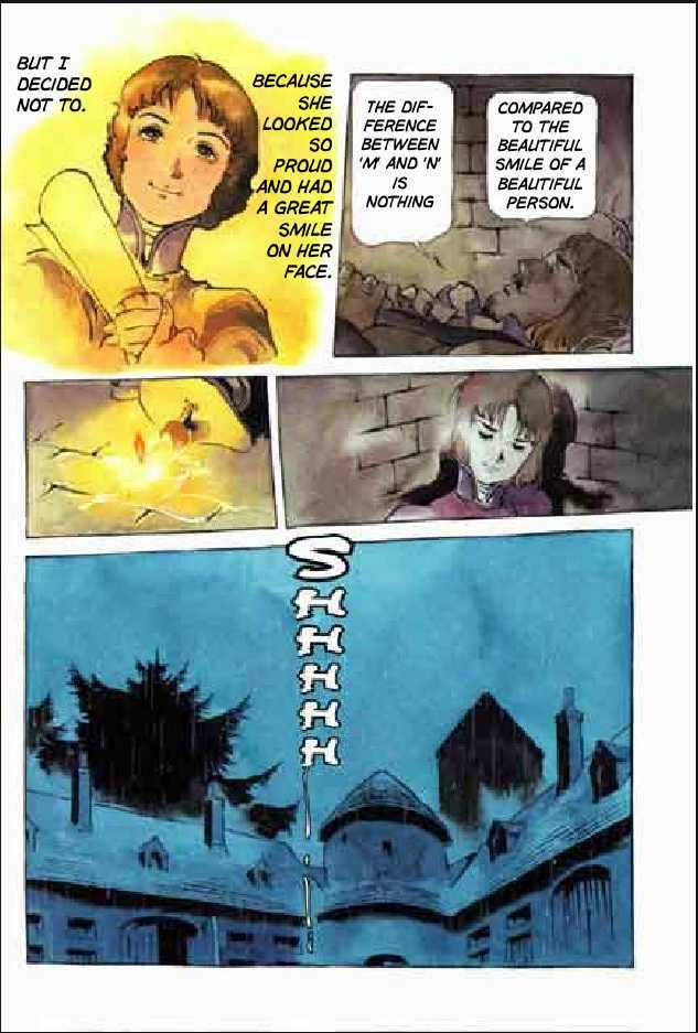 Joan Chapter 2.1 page 175 - Vol.2 Chapter 1 : 1 Pont \ 2 Chateau de Gilles \ 3 Satan \ 4 Seraphim