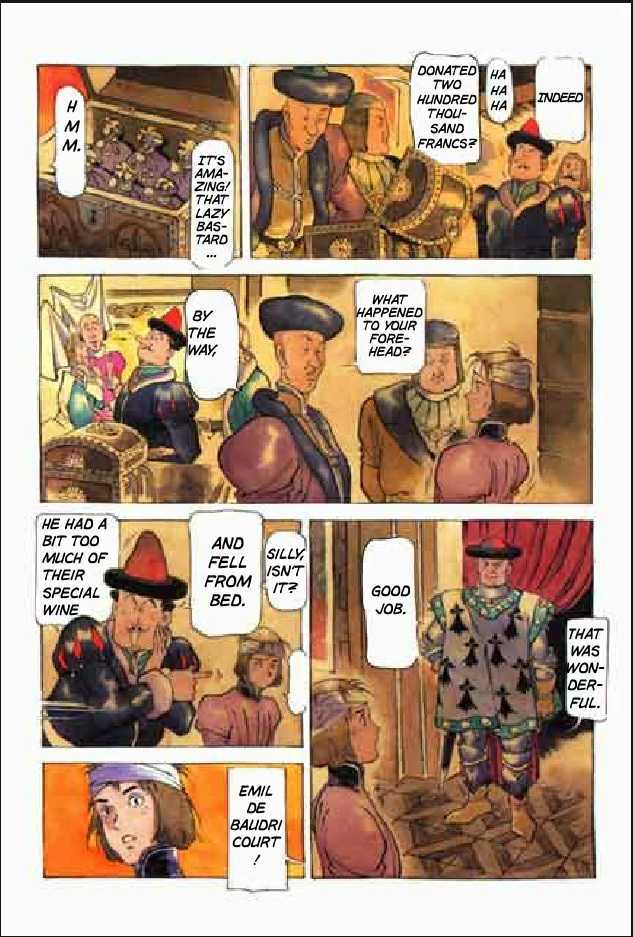 Joan Chapter 2.1 page 179 - Vol.2 Chapter 1 : 1 Pont \ 2 Chateau de Gilles \ 3 Satan \ 4 Seraphim