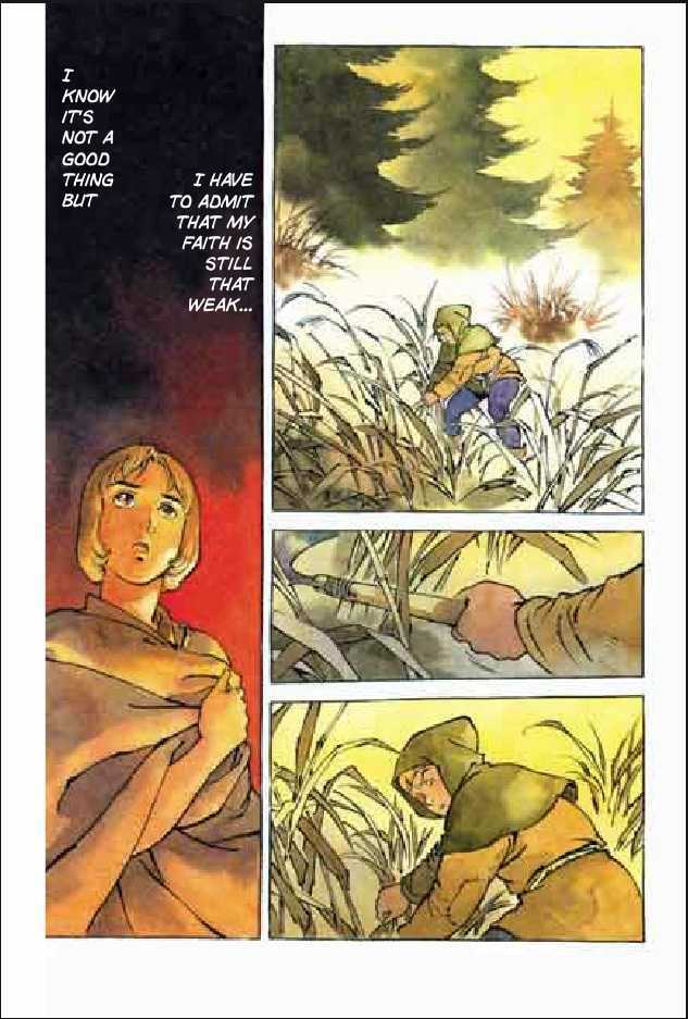 Joan Chapter 2.1 page 19 - Vol.2 Chapter 1 : 1 Pont \ 2 Chateau de Gilles \ 3 Satan \ 4 Seraphim