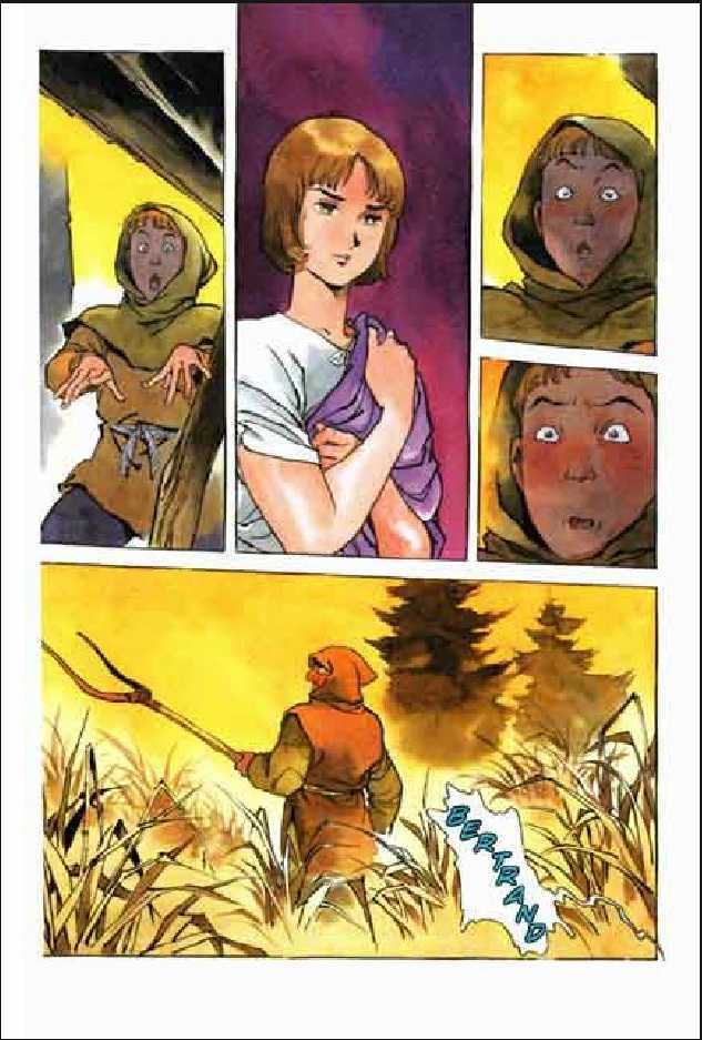 Joan Chapter 2.1 page 23 - Vol.2 Chapter 1 : 1 Pont \ 2 Chateau de Gilles \ 3 Satan \ 4 Seraphim