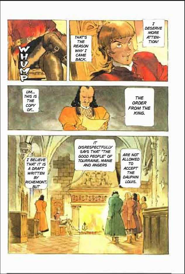 Joan Chapter 2.1 page 29 - Vol.2 Chapter 1 : 1 Pont \ 2 Chateau de Gilles \ 3 Satan \ 4 Seraphim