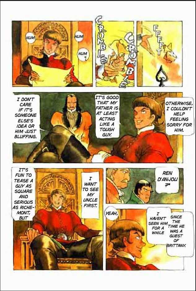 Joan Chapter 2.1 page 30 - Vol.2 Chapter 1 : 1 Pont \ 2 Chateau de Gilles \ 3 Satan \ 4 Seraphim