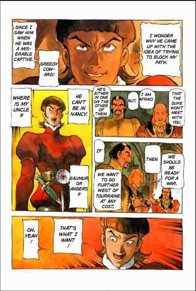 Joan Chapter 2.1 page 31 - Vol.2 Chapter 1 : 1 Pont \ 2 Chateau de Gilles \ 3 Satan \ 4 Seraphim