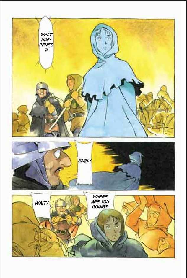 Joan Chapter 2.1 page 40 - Vol.2 Chapter 1 : 1 Pont \ 2 Chateau de Gilles \ 3 Satan \ 4 Seraphim