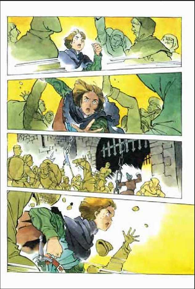Joan Chapter 2.1 page 45 - Vol.2 Chapter 1 : 1 Pont \ 2 Chateau de Gilles \ 3 Satan \ 4 Seraphim