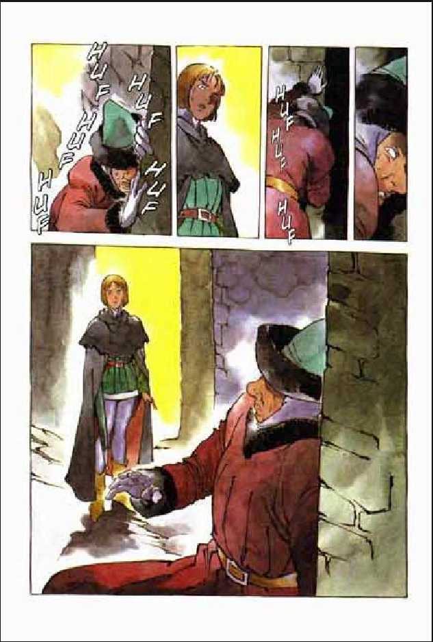 Joan Chapter 2.1 page 50 - Vol.2 Chapter 1 : 1 Pont \ 2 Chateau de Gilles \ 3 Satan \ 4 Seraphim