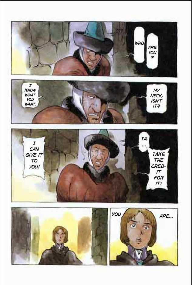 Joan Chapter 2.1 page 51 - Vol.2 Chapter 1 : 1 Pont \ 2 Chateau de Gilles \ 3 Satan \ 4 Seraphim