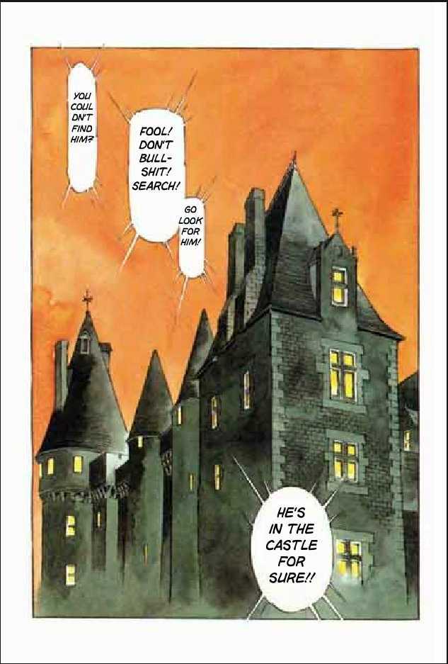 Joan Chapter 2.1 page 54 - Vol.2 Chapter 1 : 1 Pont \ 2 Chateau de Gilles \ 3 Satan \ 4 Seraphim