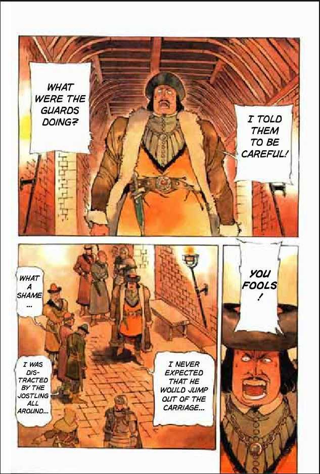 Joan Chapter 2.1 page 55 - Vol.2 Chapter 1 : 1 Pont \ 2 Chateau de Gilles \ 3 Satan \ 4 Seraphim