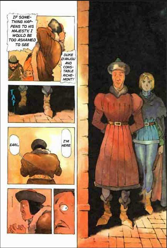 Joan Chapter 2.1 page 57 - Vol.2 Chapter 1 : 1 Pont \ 2 Chateau de Gilles \ 3 Satan \ 4 Seraphim