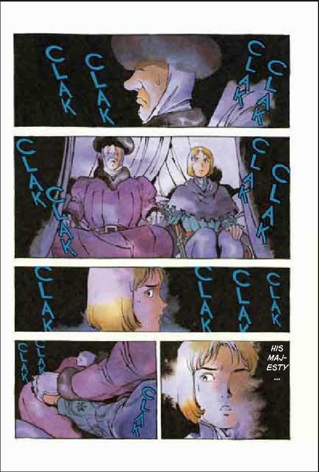Joan Chapter 2.1 page 61 - Vol.2 Chapter 1 : 1 Pont \ 2 Chateau de Gilles \ 3 Satan \ 4 Seraphim
