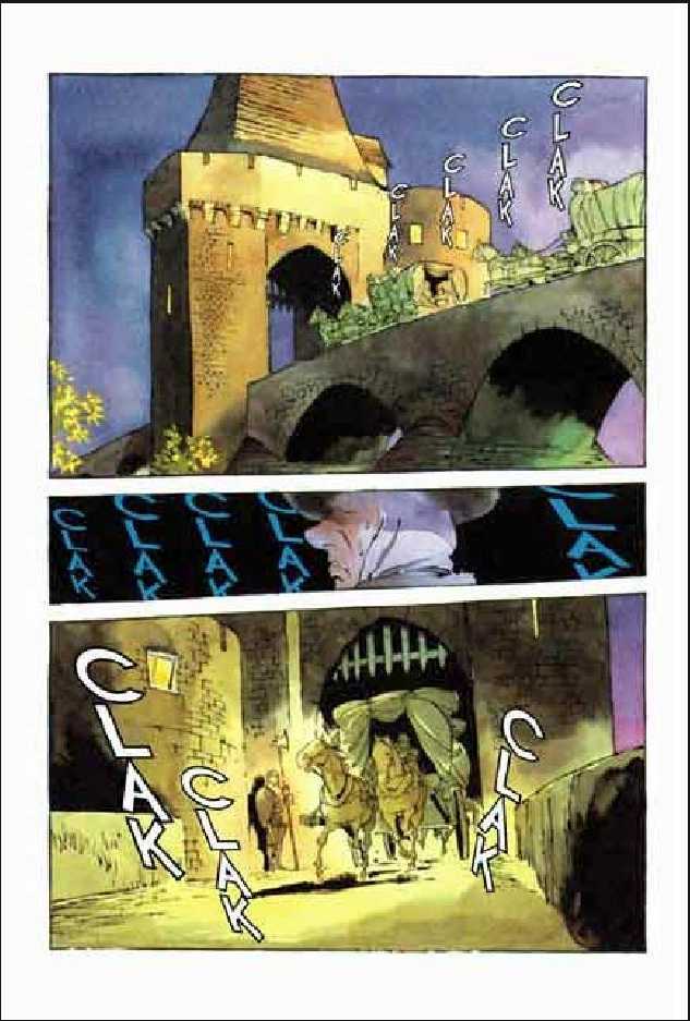 Joan Chapter 2.1 page 66 - Vol.2 Chapter 1 : 1 Pont \ 2 Chateau de Gilles \ 3 Satan \ 4 Seraphim