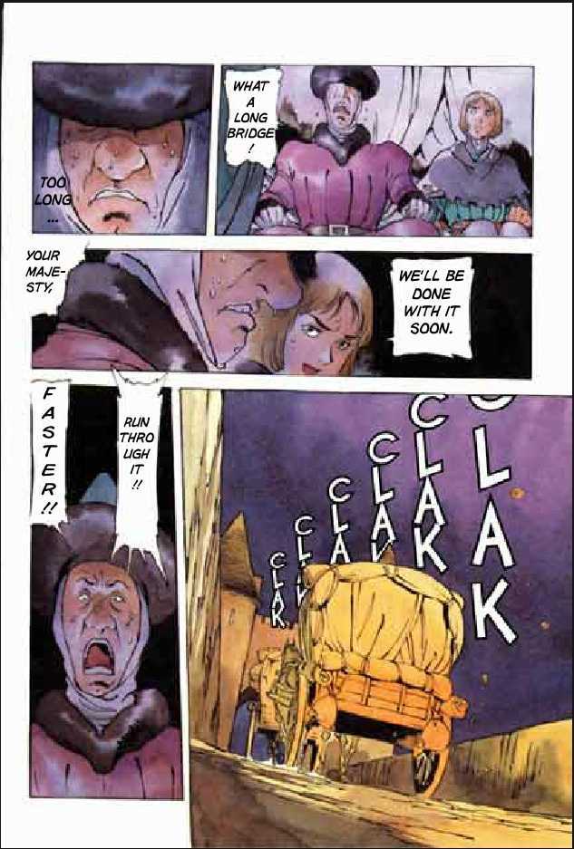 Joan Chapter 2.1 page 67 - Vol.2 Chapter 1 : 1 Pont \ 2 Chateau de Gilles \ 3 Satan \ 4 Seraphim