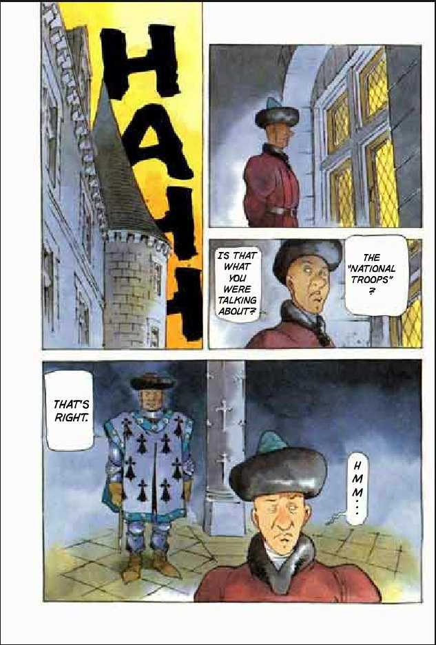 Joan Chapter 2.1 page 70 - Vol.2 Chapter 1 : 1 Pont \ 2 Chateau de Gilles \ 3 Satan \ 4 Seraphim