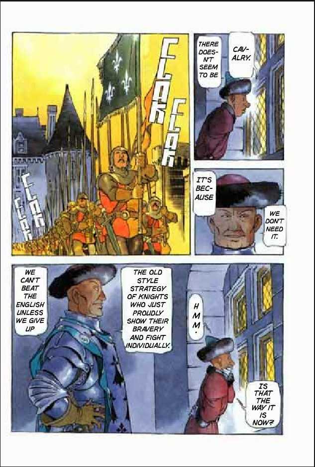 Joan Chapter 2.1 page 71 - Vol.2 Chapter 1 : 1 Pont \ 2 Chateau de Gilles \ 3 Satan \ 4 Seraphim