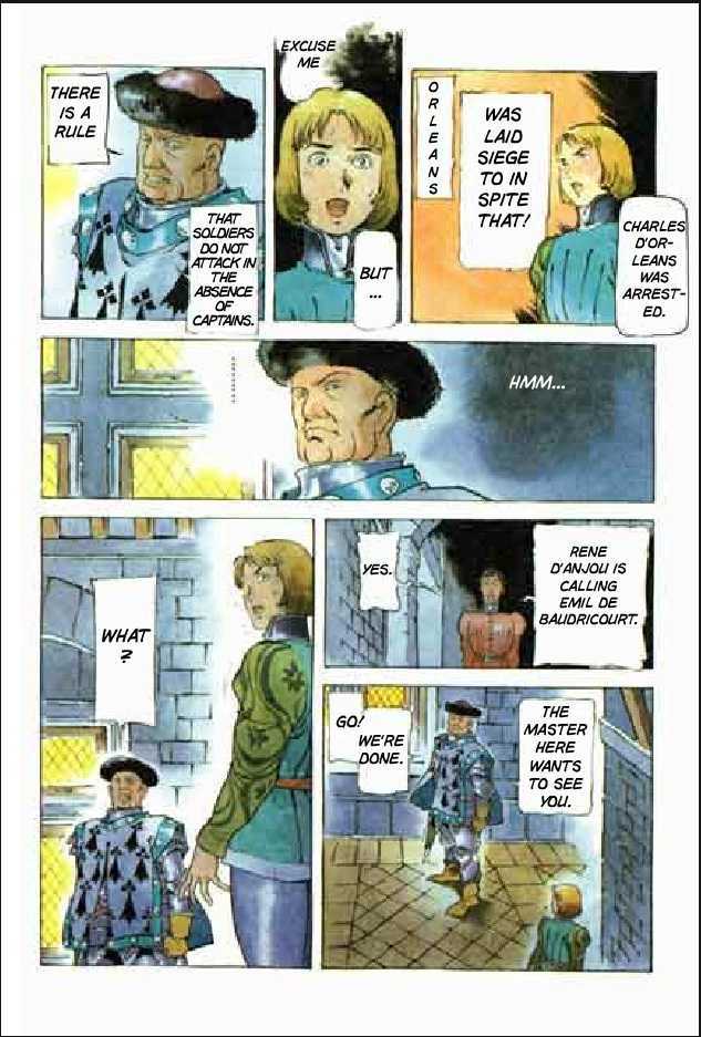 Joan Chapter 2.1 page 75 - Vol.2 Chapter 1 : 1 Pont \ 2 Chateau de Gilles \ 3 Satan \ 4 Seraphim